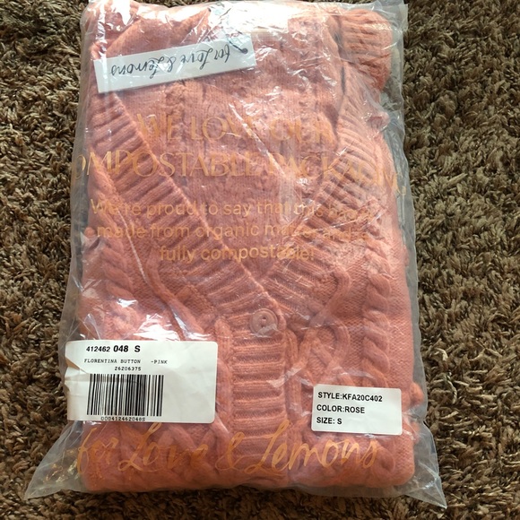 NWT For Love & Lemons Cardigan Small - Picture 5 of 6